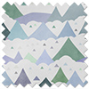 Cloudy Peaks, Icicle - Roman Blind
